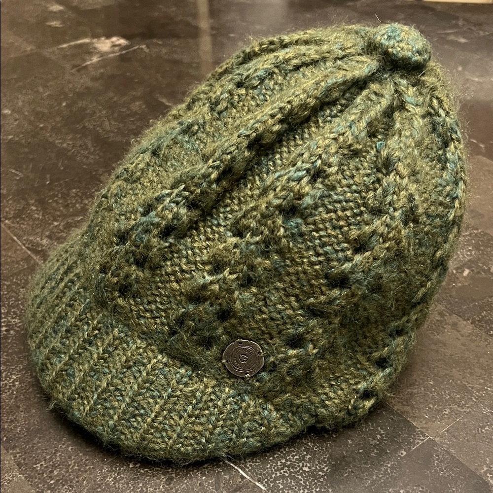 Pistil Olive Knit Brim Beanie